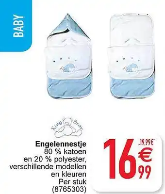 Cora King bear engelennestje aanbieding