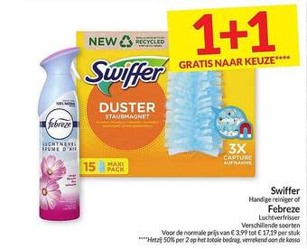 Intermarché Swiffer of febreze aanbieding