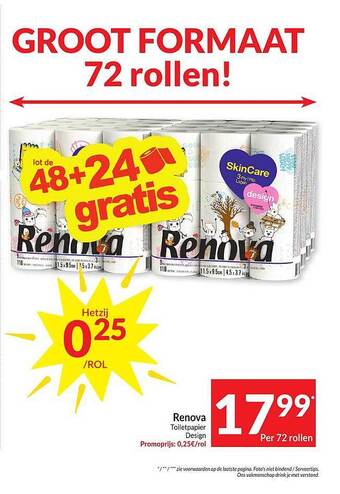 Intermarché Renova aanbieding