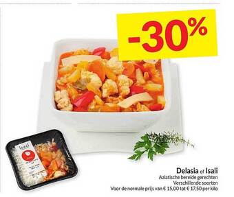 Intermarché Delasia of isali aanbieding