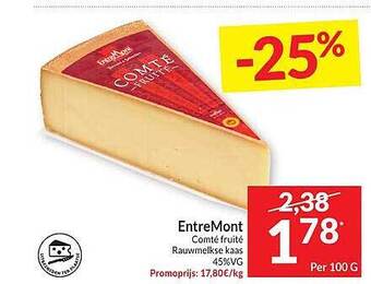 Intermarché Entremont aanbieding