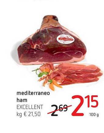 Spar Mediterraneo ham excellent aanbieding