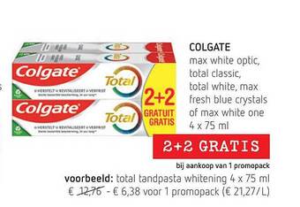 Spar Colgate aanbieding