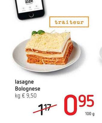 Spar Lasagne bolognese aanbieding