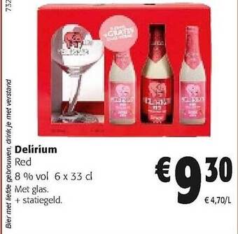 Colruyt Delirium red aanbieding