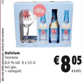 Colruyt Delirium tremens aanbieding