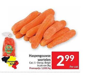 Intermarché Haspengouwse wortelen aanbieding