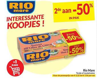 Intermarché Rio mare aanbieding