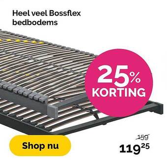 Heel veel bossflex bedbodems