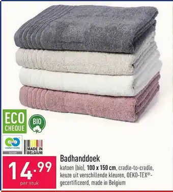 ALDI Badhanddoek 100x150 Cm aanbieding
