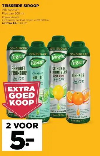 Teisseire Siroop 600ml