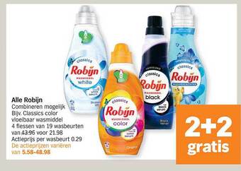 Albert Heijn Robijn aanbieding