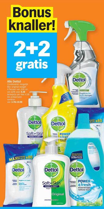 Albert Heijn Dettol aanbieding