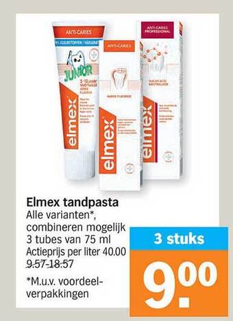 Elmex tandpasta