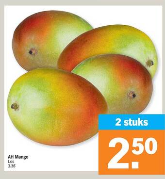 Albert Heijn Ah mango aanbieding