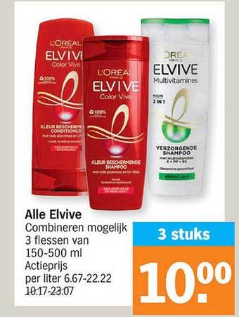Albert Heijn Elvive aanbieding