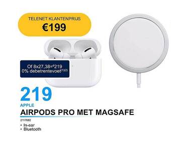 Apple airpods pro met magsafe