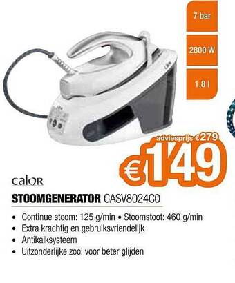 Expert Calor stoomgenerator aanbieding