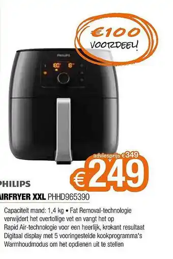 Expert Philips airfryer xxl aanbieding