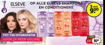 Kruidvat Elseve 3x hydra shampoo aanbieding