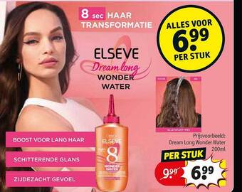 Kruidvat Elseve dreamlong wonder water aanbieding