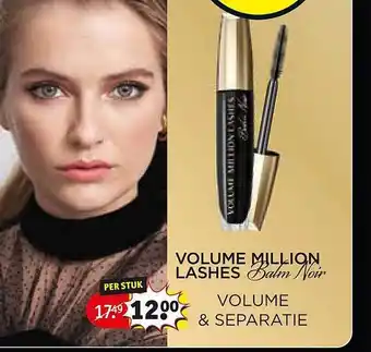 Kruidvat Volme million lashes balm noir aanbieding