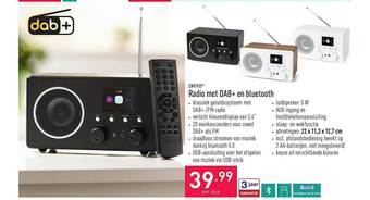 Envivo Radio Met Dab+ En Bluetooth