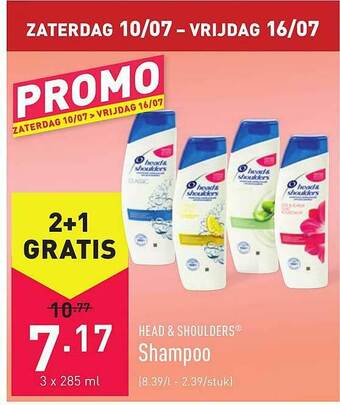 ALDI Head & Shoulders Shampoo aanbieding