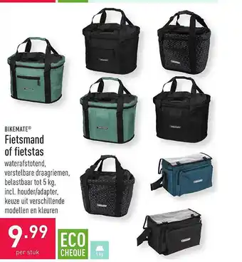 ALDI Bikemate Fietsmand Of Fietstas aanbieding