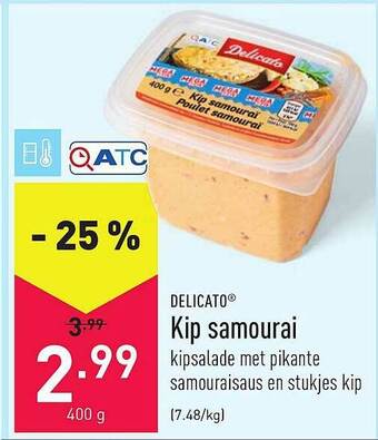Delicato Kip Samourai