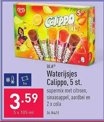 Ola Waterijsjes Calippo 5 St.