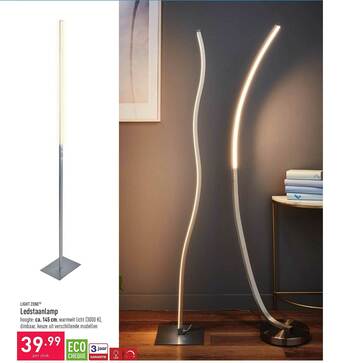 ALDI Light Zone Ledstaanlamp aanbieding