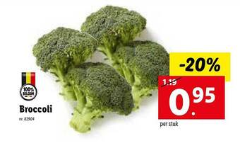 Lidl Broccoli aanbieding