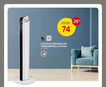 Brico Digitale keramische verwarming aotian aanbieding