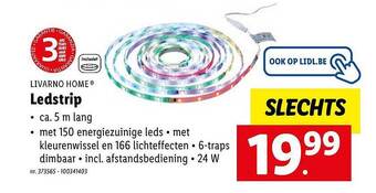 Lidl Ledstrip aanbieding