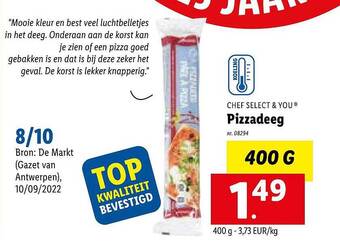 Pizzadeeg