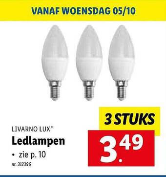 Lidl Ledlampen aanbieding