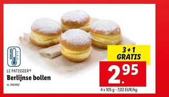 Lidl Berlijnse bollen aanbieding