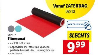 Lidl Fitnessmat aanbieding