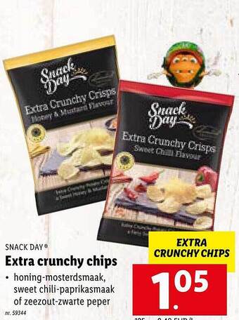 Lidl Extra crunchy chips aanbieding