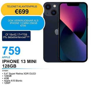 Apple iphone 13 mini 128gb
