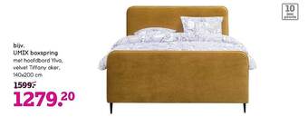 Leen Bakker Umix boxspring aanbieding
