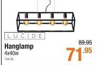 Hanglamp lucide