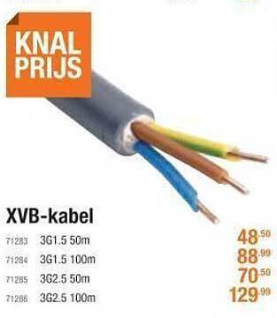 Cevo Xvb-kabel aanbieding
