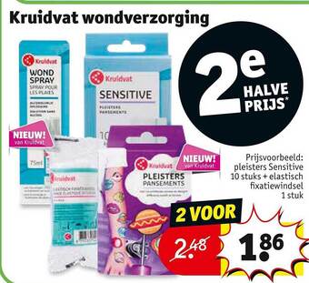 Kruidvat Kruidvat wondverzorging aanbieding