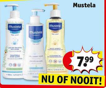 Kruidvat Mustela aanbieding