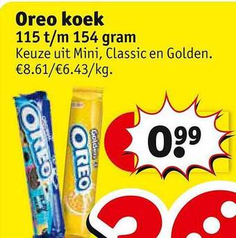 Kruidvat Oreo koek aanbieding