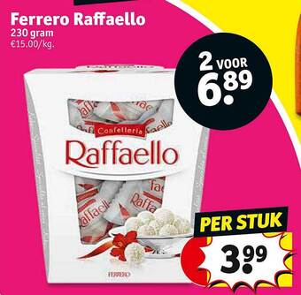 Kruidvat Ferrero raffaello aanbieding