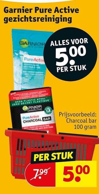Kruidvat Garnier pure active gezichtsreiniging aanbieding