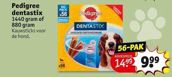 Kruidvat Pedigree dentastix aanbieding